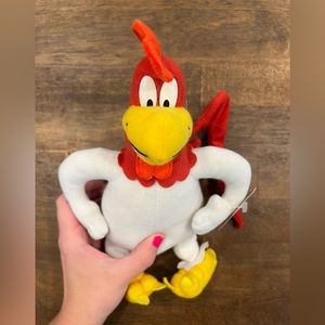 1994 Looney Tunes Foghorn Leghorn 10 Inch Plush Stuffed Animal NWT